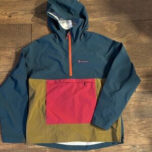 Cotopaxi Women’s Teal, Pink and Olive Windbreaker